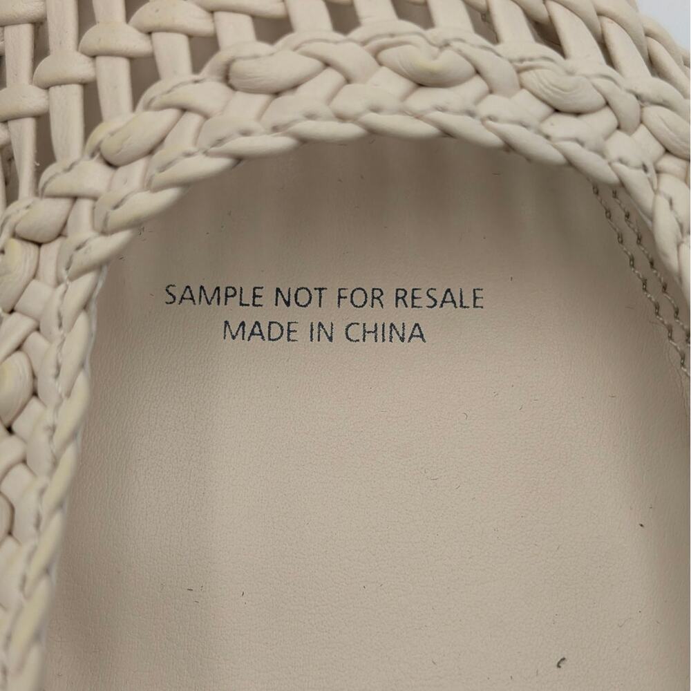 Nordstrom Dextra Slingback Heel Pump Women's Beige Pearled Size US6 EU36 - Picture 7 of 11